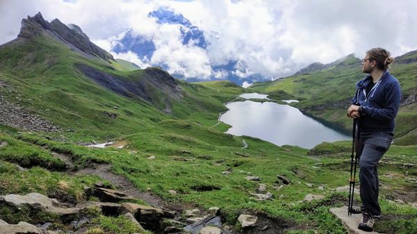 Karsten near the Bachalpsee