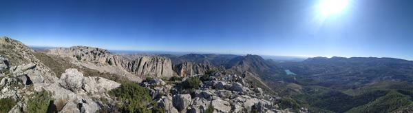 Panorama of the valley