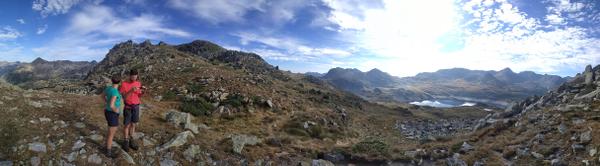 View when climbing the Puig Pedros