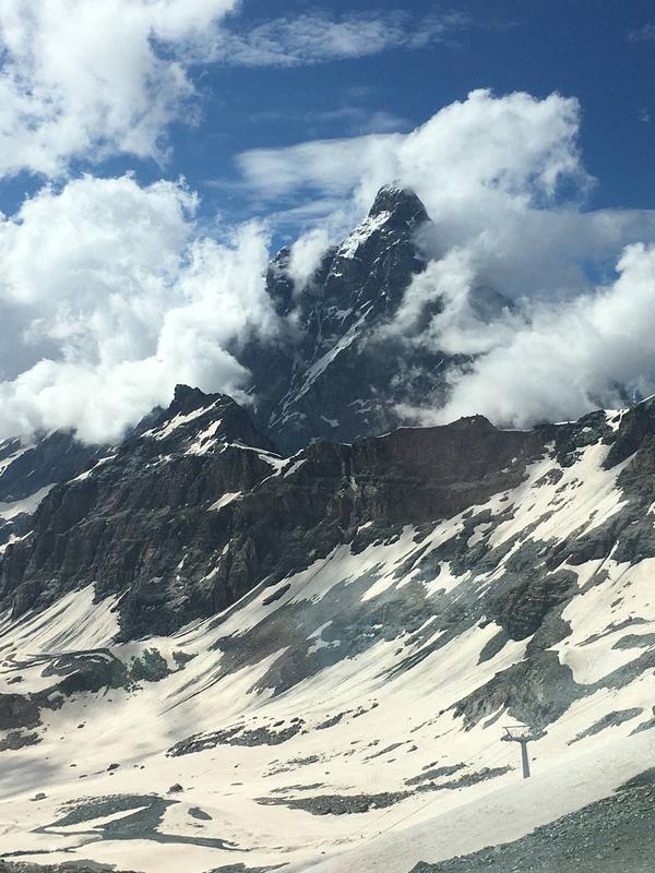 View of the back of the Matterhorn